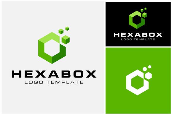Crafting Dimensional Branding with Modern Hexagon 3D Box Cube Pixel Logo