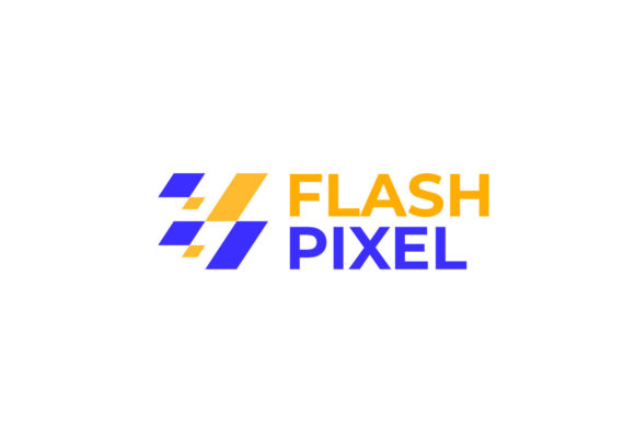Flash Pixel Logo: Where Modern Edge Meets Timeless Readability