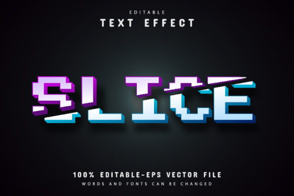Make Your Typography Pop with Editable Pixel Slice Text Effect