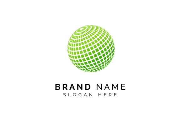 Pixel Globe Logo Design: A Modern Symbol for Global Brands