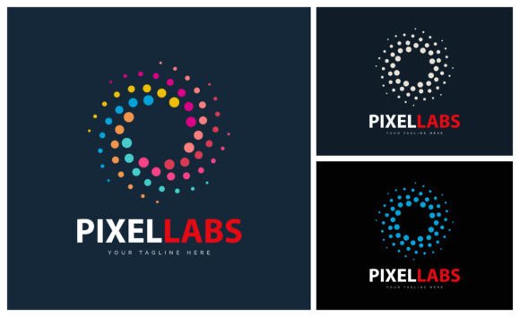 Pixel Labs Molecule Modern Pixel Logo: A Designer's Toolkit