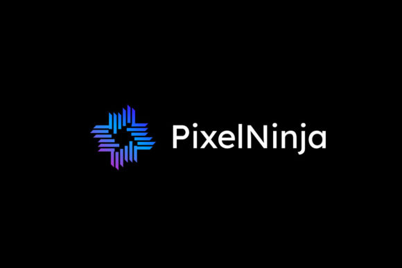 Pixel Ninja Techno Logo: A Modern Typeface for Sharp Branding